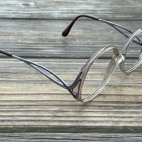 Charmant Women Glasses Frame Plum Eyeglasses Frame Only 52-16 130 Made in Japan main image 7